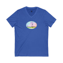 Load image into Gallery viewer, PIG - Women's V-Neck T-Shirt