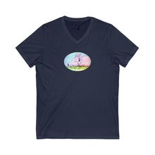 Load image into Gallery viewer, PIG - Women's V-Neck T-Shirt