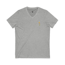 Load image into Gallery viewer, YELLOW IRIS (Pocket Design) - V-Neck Tee