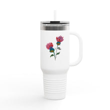 Load image into Gallery viewer, PURPLE THISTLE - Insulated Travel Mug - 40oz