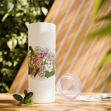 Load image into Gallery viewer, BOUQUET TO GO - Skinny Tumbler with Straw