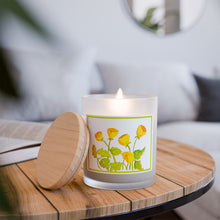 Load image into Gallery viewer, SYMPHONY IN YELLOW - 11oz Frosted Glass Candle