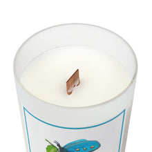Load image into Gallery viewer, BUTTERFLY BLUES - 11oz Frosted Glass Candle
