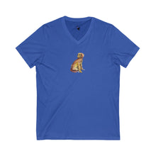 Load image into Gallery viewer, HEARTFUL DOG - Women's V-Neck T-Shirt
