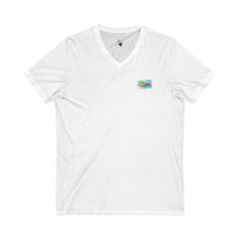 Load image into Gallery viewer, GONE FISHING (Pocket Design) - V-Neck Tee