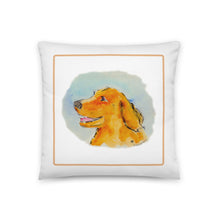 Load image into Gallery viewer, GOLDEN FAN - Golden Retriever Pillow