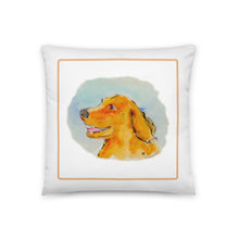 Load image into Gallery viewer, GOLDEN FAN - Golden Retriever Pillow