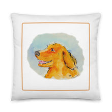 Load image into Gallery viewer, GOLDEN FAN - Golden Retriever Pillow
