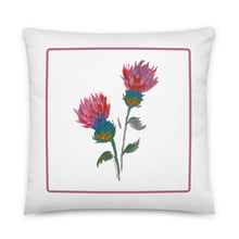 Load image into Gallery viewer, PURPLE THISTLE - Thistle Pillow