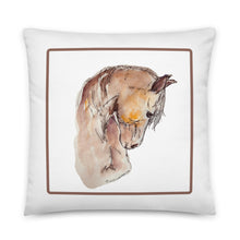 Load image into Gallery viewer, SHY GIRL - Horse Pillow