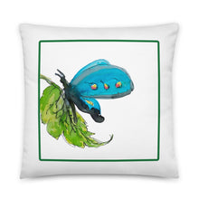 Load image into Gallery viewer, BUTTERFLY BLUES - Butterfly Pillow