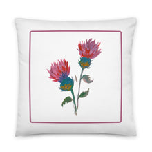 Load image into Gallery viewer, PURPLE THISTLE - Thistle Pillow