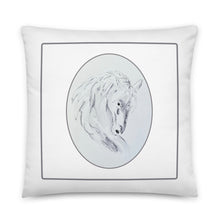 Load image into Gallery viewer, REGAL ONE - Horse Portrait Pillow