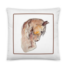 Load image into Gallery viewer, SHY GIRL - Horse Pillow