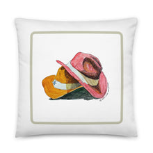 Load image into Gallery viewer, TWO HATS - Cowboy Baseball Pillow