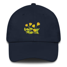 Load image into Gallery viewer, SYMPHONY IN YELLOW - Yellow and Gold Floral Hat