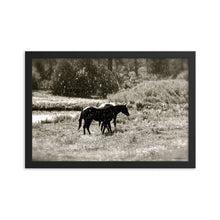 Load image into Gallery viewer, MORNING OF SUN AND RAIN - Framed Poster