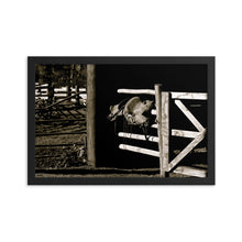 Load image into Gallery viewer, LATE IN THE DAY - Framed Poster