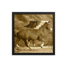 Load image into Gallery viewer, RACING JUST TO FEEL IT - Framed Poster