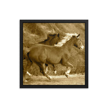 Load image into Gallery viewer, RACING JUST TO FEEL IT - Framed Poster