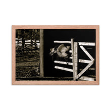 Load image into Gallery viewer, LATE IN THE DAY - Framed Poster