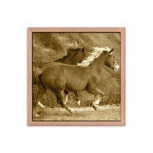 Load image into Gallery viewer, RACING JUST TO FEEL IT - Framed Poster