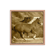 Load image into Gallery viewer, RACING JUST TO FEEL IT - Framed Poster