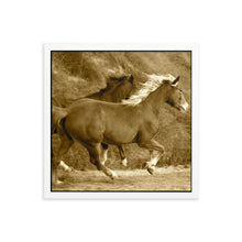 Load image into Gallery viewer, RACING JUST TO FEEL IT - Framed Poster