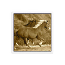 Load image into Gallery viewer, RACING JUST TO FEEL IT - Framed Poster