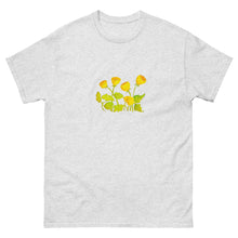 Load image into Gallery viewer, SYMPHONY IN YELLOW - Men's Yellow and Gold Floral T-Shirt