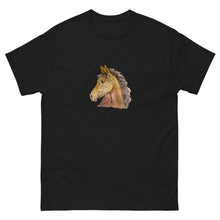 Load image into Gallery viewer, BUCKSKIN BEAUTY - Men's Brown Horse T-Shirt