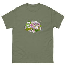 Load image into Gallery viewer, BOUQUET TO GO - Men's Pink and White Floral T-Shirt