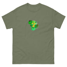 Load image into Gallery viewer, NASTURTIUMS - Men's Yellow and Green Floral T-Shirt
