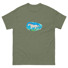 Load image into Gallery viewer, OUT OF THE BLUE - Men's Horse Running T-Shirt