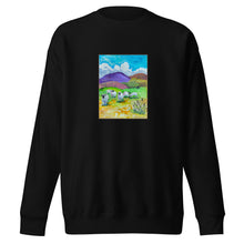 Load image into Gallery viewer, BLUE SKY DAY - Unisex Landscape with Sheep Sweatshirt