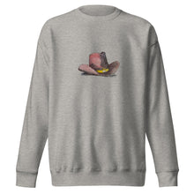 Load image into Gallery viewer, HEART HAT - Unisex Cowboy Hat Sweatshirt