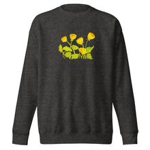 Load image into Gallery viewer, SYMPHONY IN YELLOW - Unisex Yellow and Gold Floral Sweatshirt