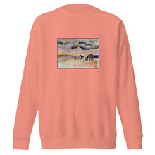 Load image into Gallery viewer, WAITING OUT THE STORM - Unisex Three Horses Under Clouds Sweatshirt