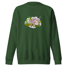 Load image into Gallery viewer, BOUQUET TO GO - Unisex Pink and White Floral Sweatshirt