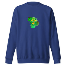 Load image into Gallery viewer, NASTURTIUMS - Unisex Yellow and Green Floral Sweatshirt