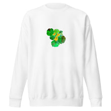 Load image into Gallery viewer, NASTURTIUMS - Unisex Yellow and Green Floral Sweatshirt