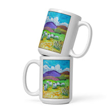 Load image into Gallery viewer, BLUE SKY DAY - Landscape with Sheep Mug