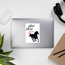 Load image into Gallery viewer, Wild Horse Love Bubble-free stickers