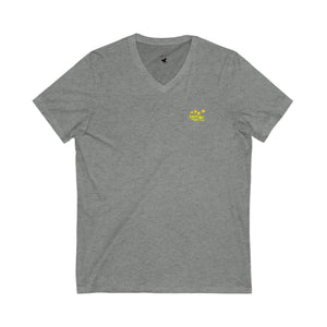 SYMPHONY IN YELLOW (Pocket Design) - V-Neck Tee