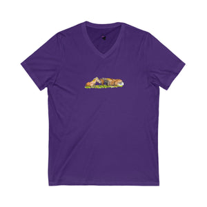 MOTHER & FOAL - Women's V-Neck T-Shirt