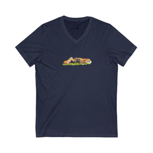 MOTHER & FOAL - Women's V-Neck T-Shirt