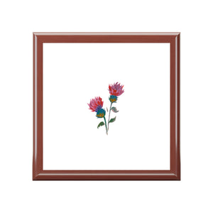 PURPLE THISTLE - Jewelry Box