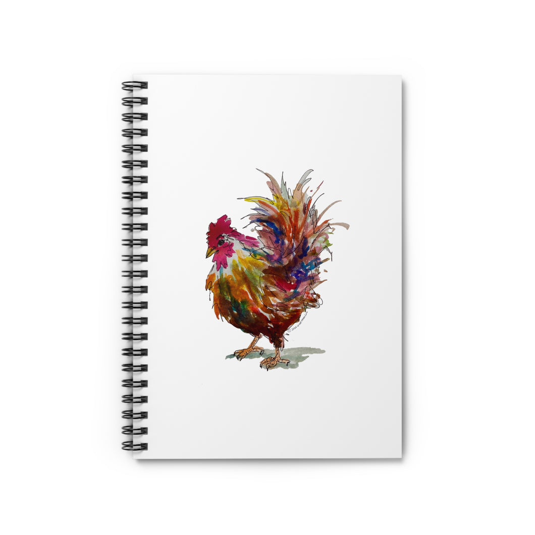 ROOSTER ROYALTY - Spiral Notebook