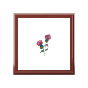 PURPLE THISTLE - Jewelry Box