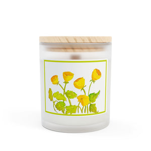 SYMPHONY IN YELLOW  - 11oz Frosted Glass Candle